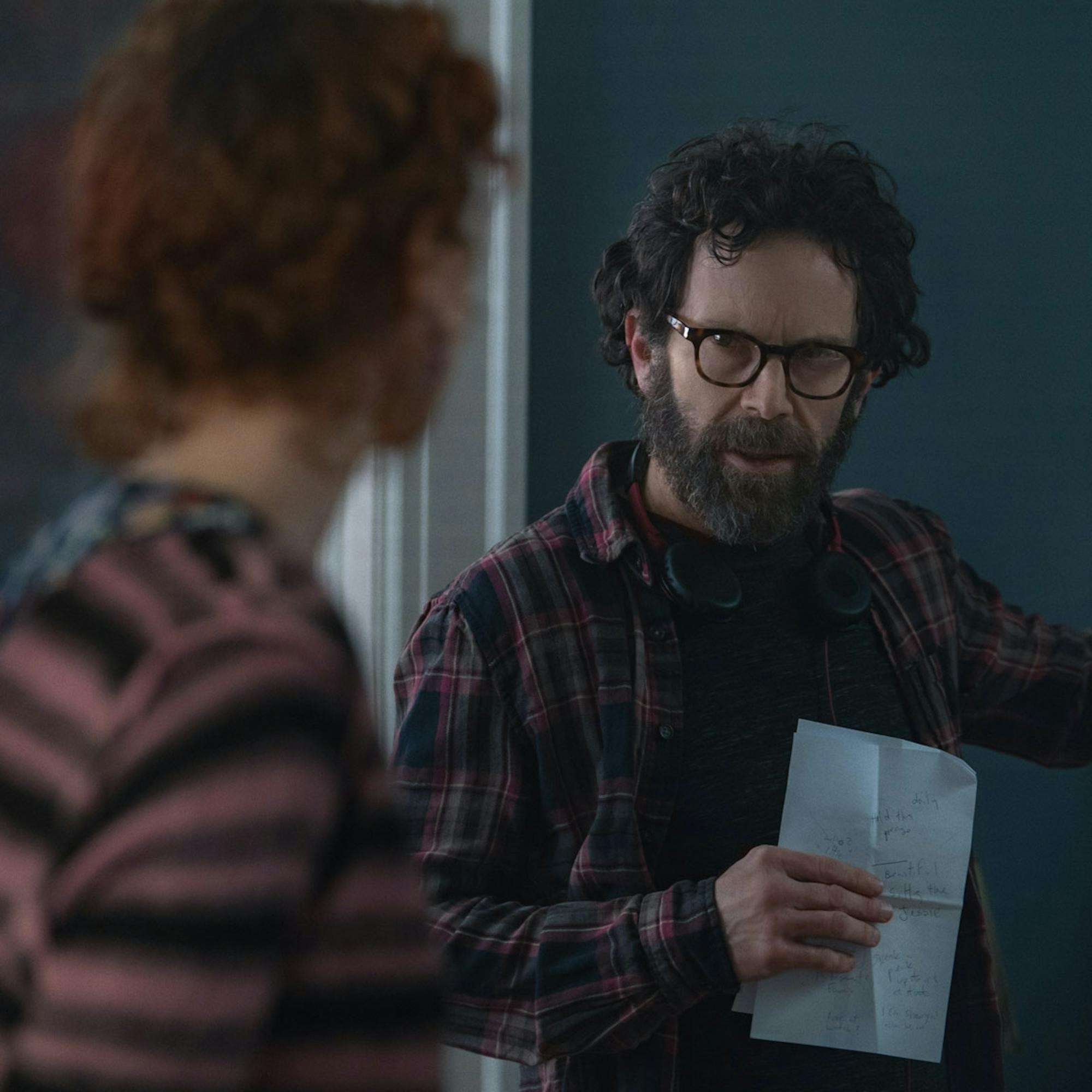 Jessie Buckley and Charlie Kaufman