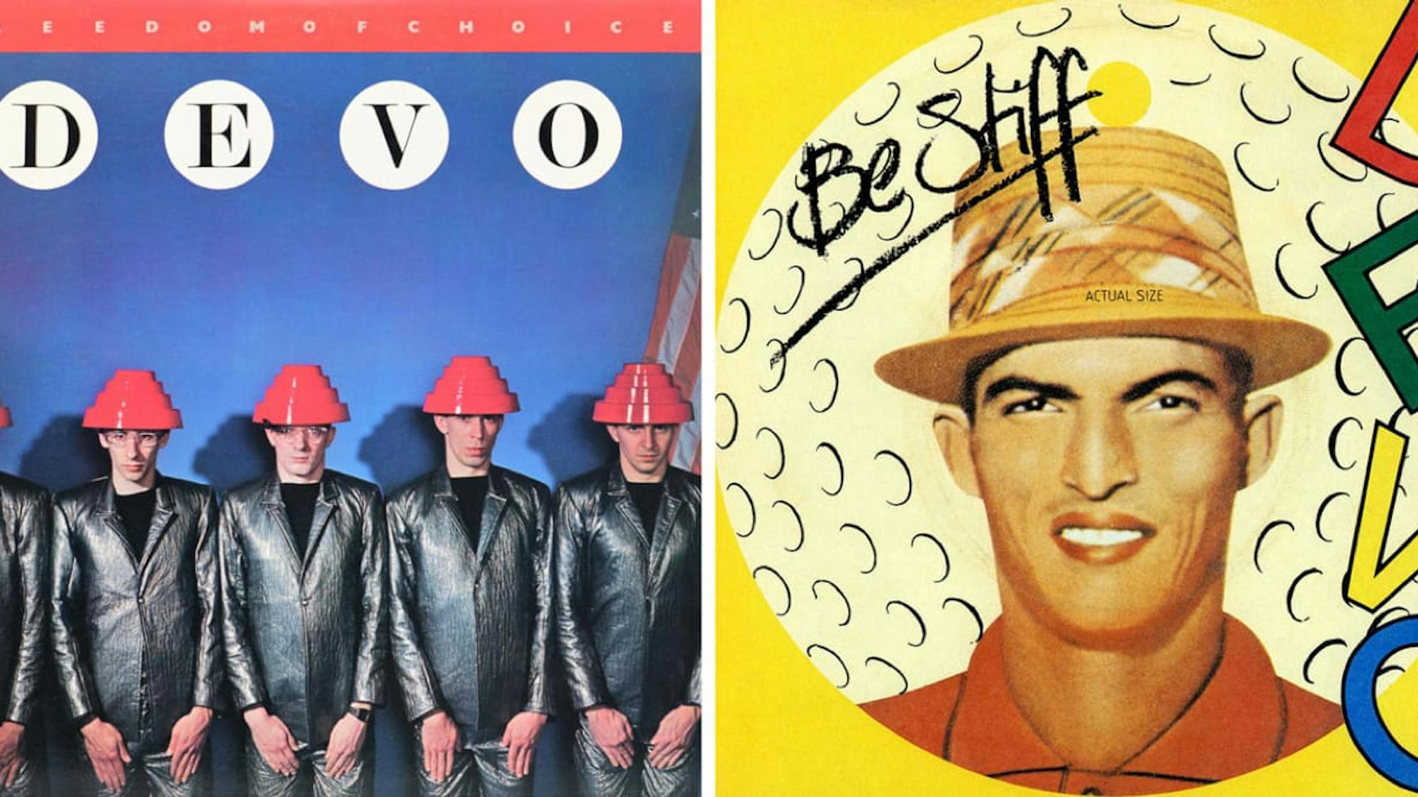 Devo albums Freedom of Choice and Q: Are We Not Men? A: We Are Devo!