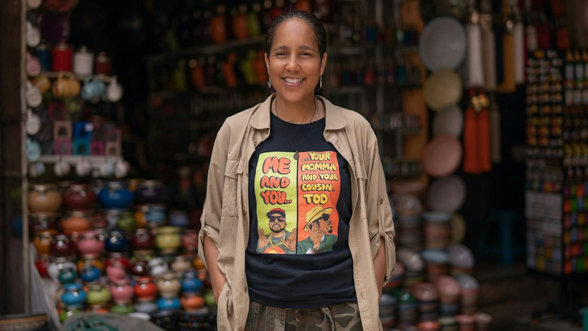 Gina Prince-Bythewood on the set of The Old Guard