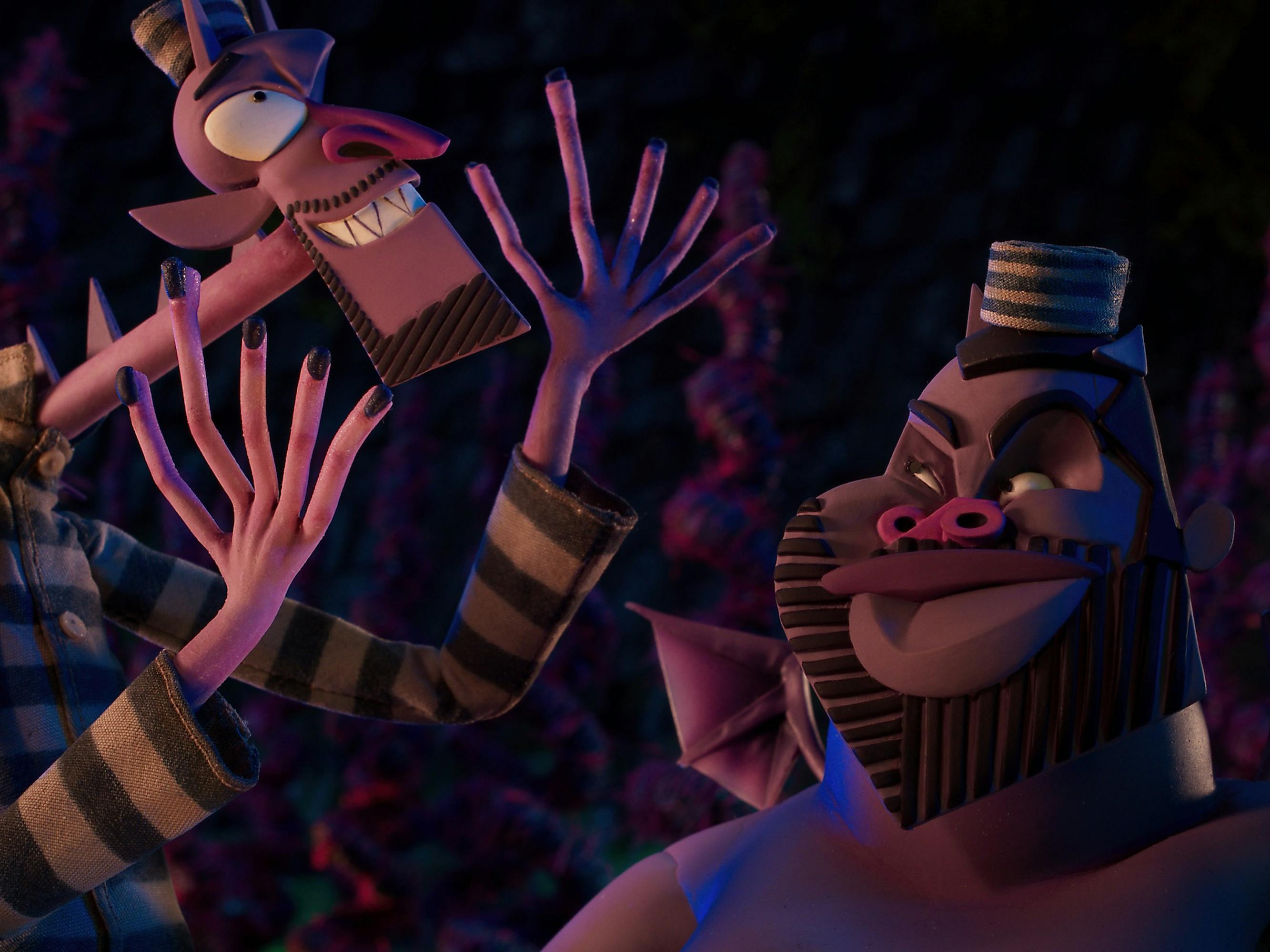 Wendell and Wild (Jordan Peele and Keegan-Michael Key) loom in the underworld.
