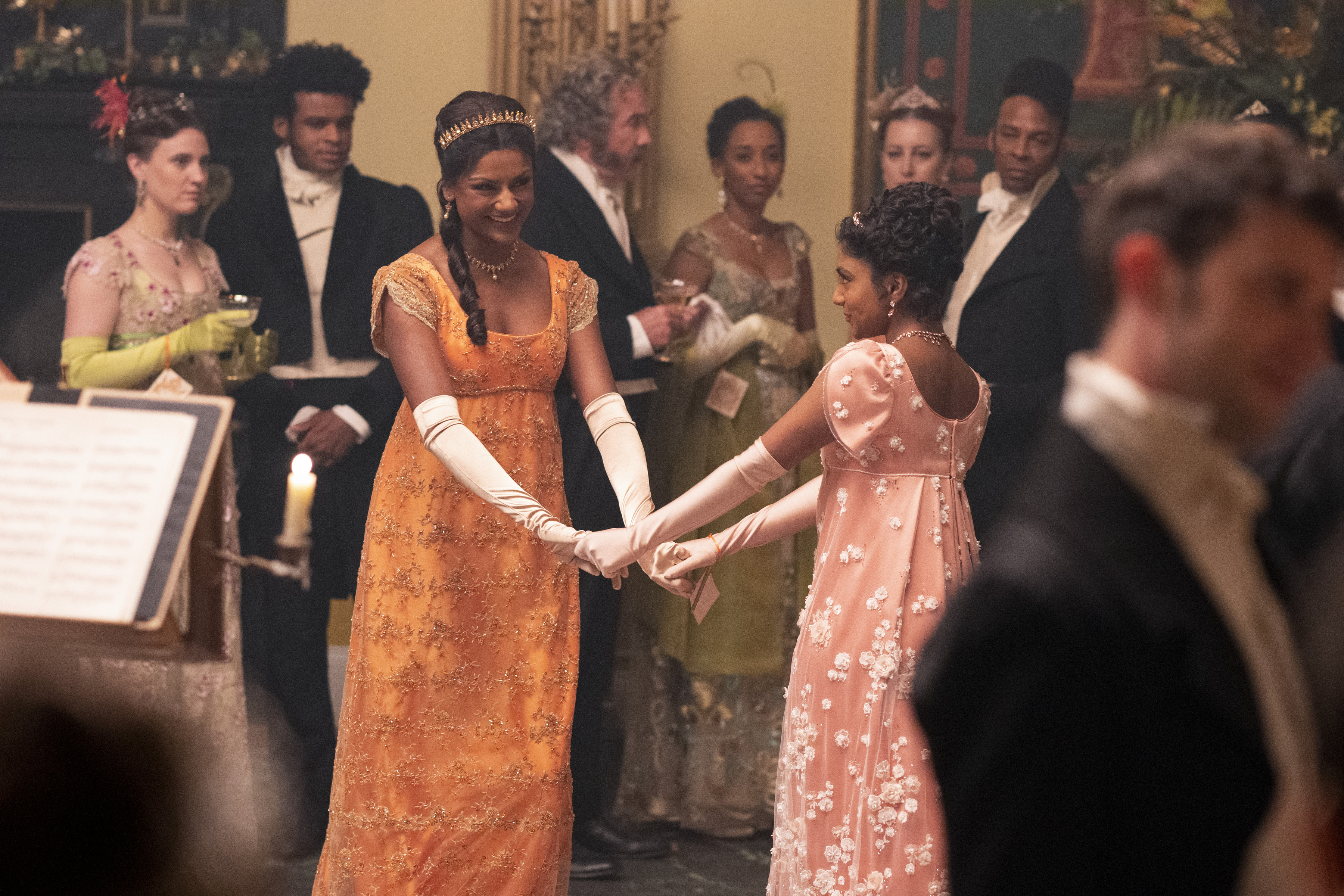 How Simone Ashley and Charithra Chandran Shake Things up in Season 2 of  Bridgerton