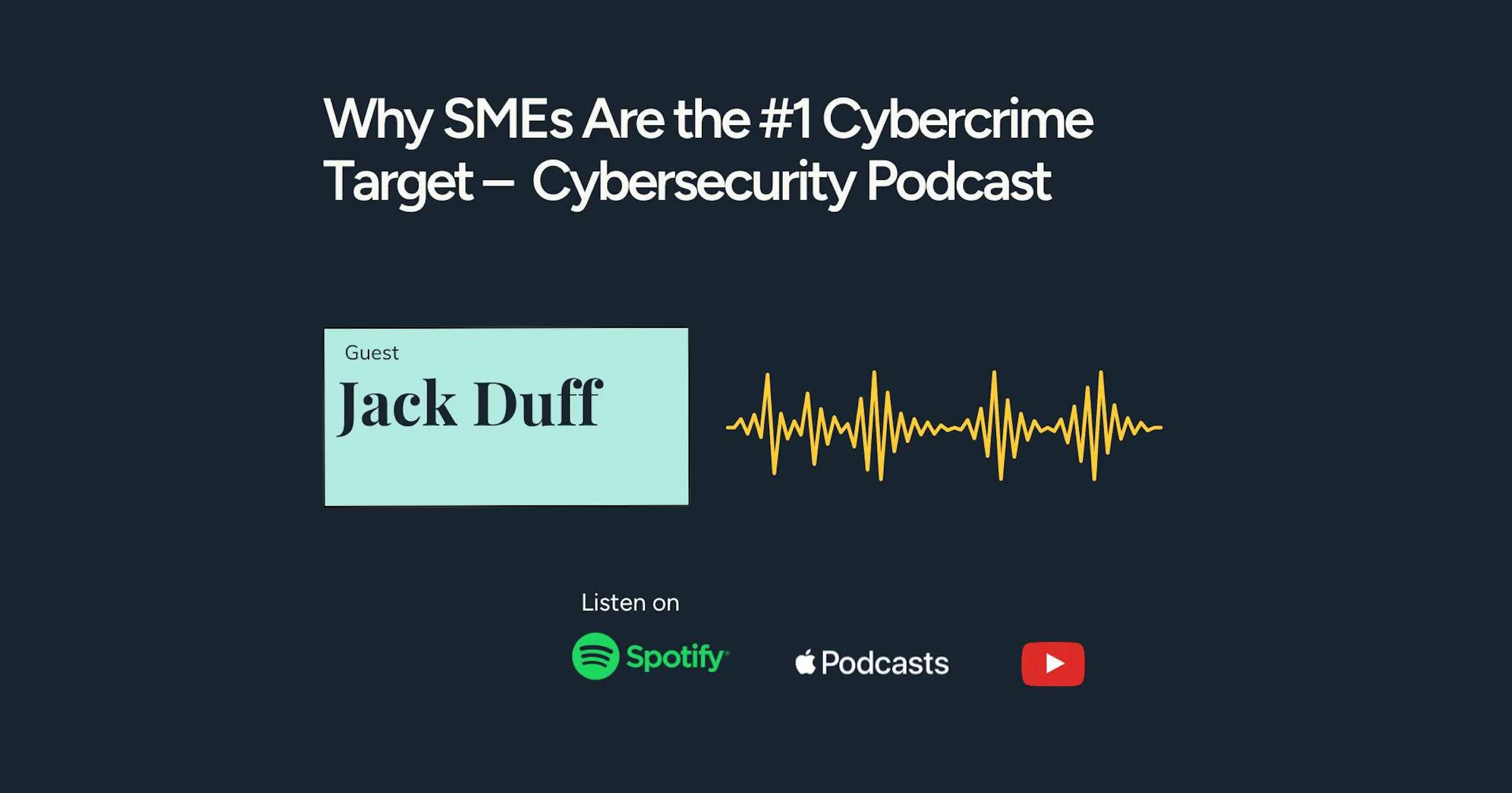 Why SMEs Are the #1 Cybercrime Target – Cybersecurity Podcast | NetMonkeys