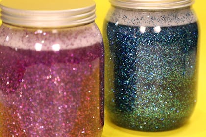 glitter jar