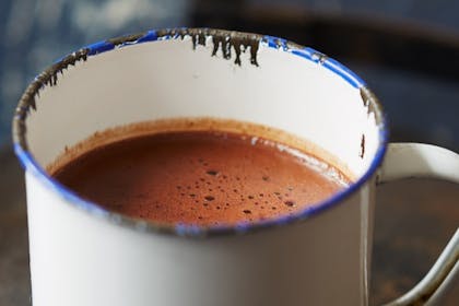 Mug of hot chocolate