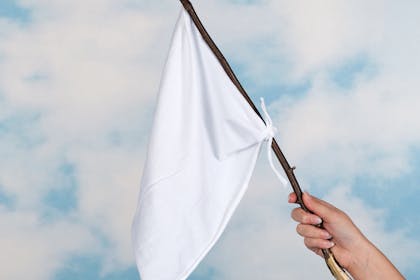 white flag of peace