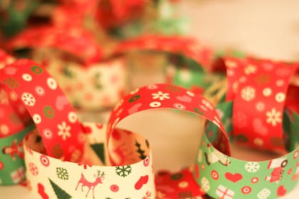 Christmas paperchains