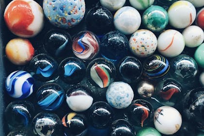 marbles - close up