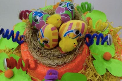 Nest Easter bonnet
