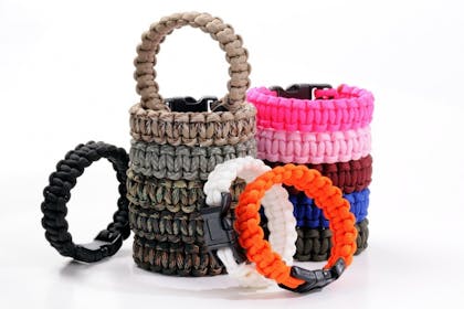Paracord bracelets and bags