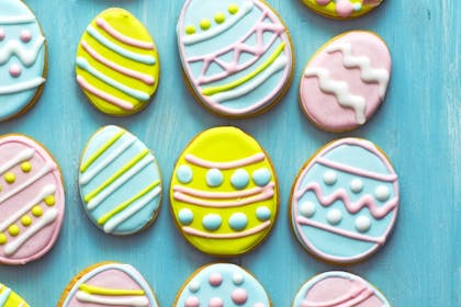 Easter egg biscuits