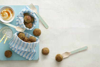 Annabel Karmel's veggie balls, baby-led weaning recipe