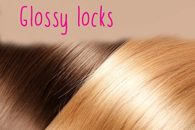 11. Glossy locks