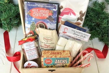 Christmas Eve box with magic reindeer food