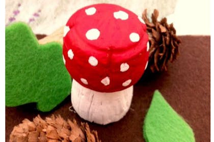 cork toadstools