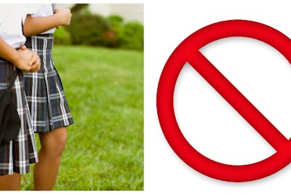School skirts | Ban icon 