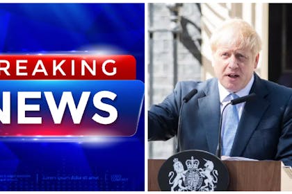 Breaking news / Boris Johnson