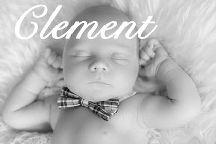 posh baby name Clement