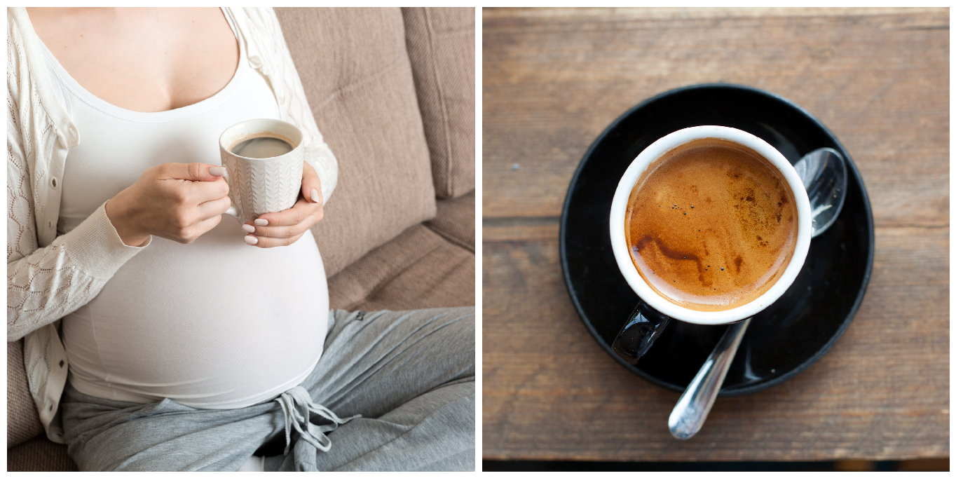 Just half a cup of coffee in pregnancy could lead to kids being an inch