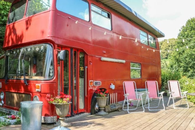 The Red Bus in Newnham on Severn, Gloucestershire 