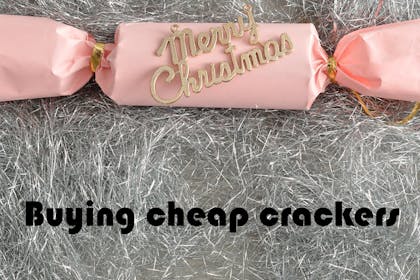 pink christmas cracker