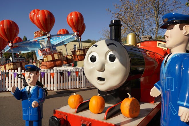 James and the Red Balloon ride at Drayton Manor theme park