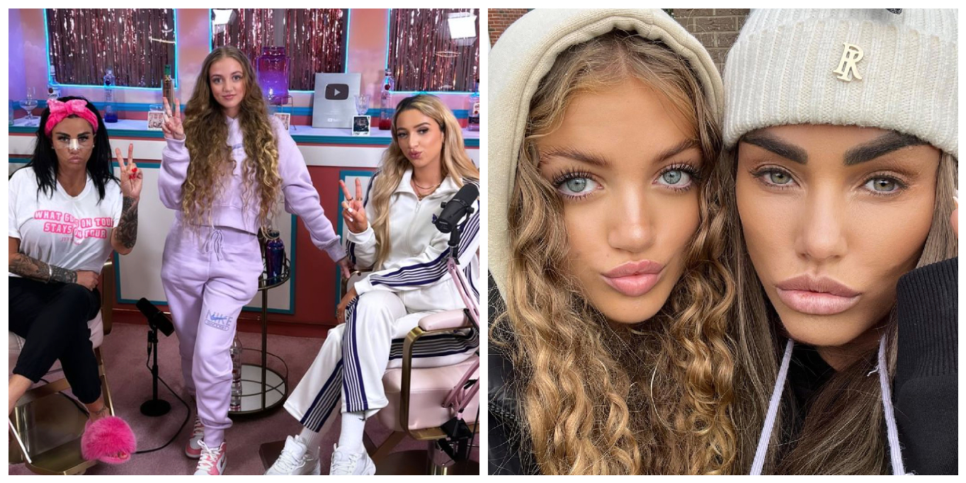 Katie Price says she 'can't believe how ugly' daughter Princess was as