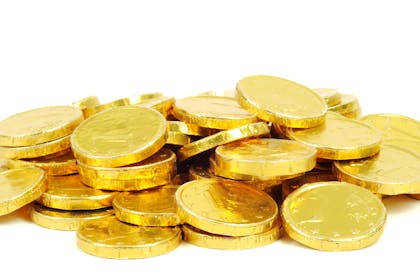 Chocolate coins