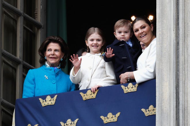Princess Estelle and Prince Oscar of Sweden