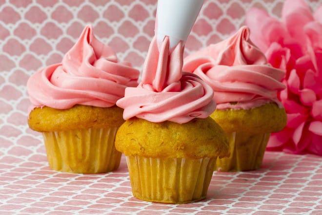 Pink cupcakes