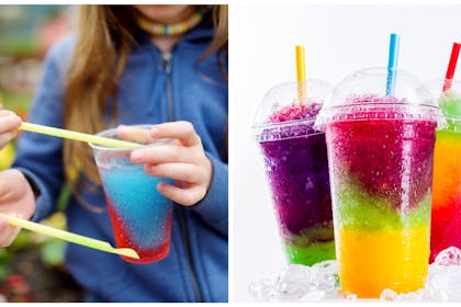 Parents urged NOT to give kids slushy ice drinks after children