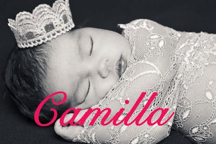 posh baby name Camilla