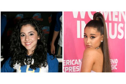 Ariana Grande then and now