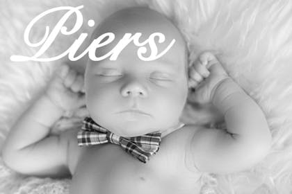 posh baby name Piers