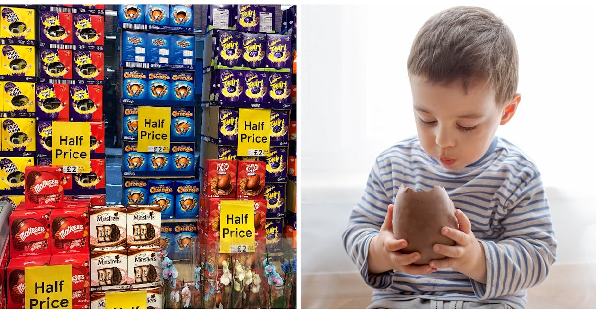 Revealed: The cheapest supermarkets to get your kids' Easter eggs this week  - Netmums