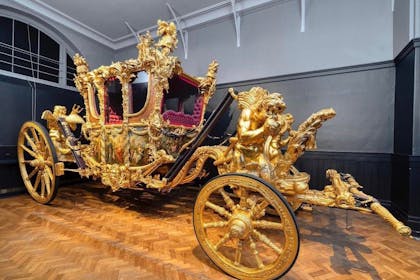 The Gold State Coach, Royal Mews, London