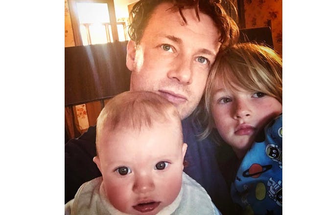 Jamie Oliver Shares Selfie With Sons Buddy And River Netmums