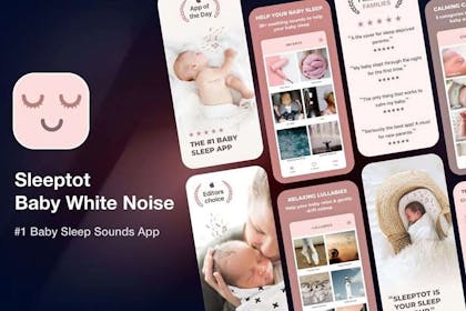 Sleeptot Baby White Noise app screenshots