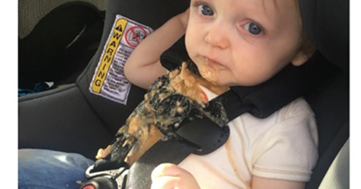 Dad's ordeal after his toddler pukes in the car Netmums