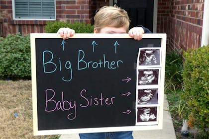 Sibling gender reveal