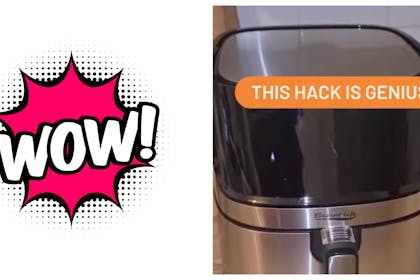My quick and easy tip cleans grease out of an air fryer - there's