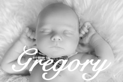 posh baby name Gregory