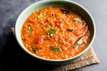 Red lentil curry