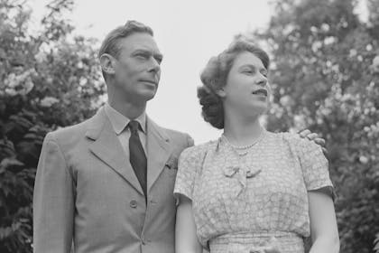 George VI and Queen Elizabeth II in 1946