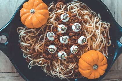 Quorn zombie spaghetti