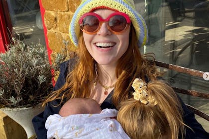 Angela welcomed a baby girl this year