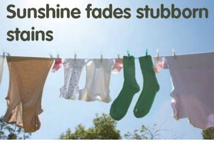 clothes on washing line