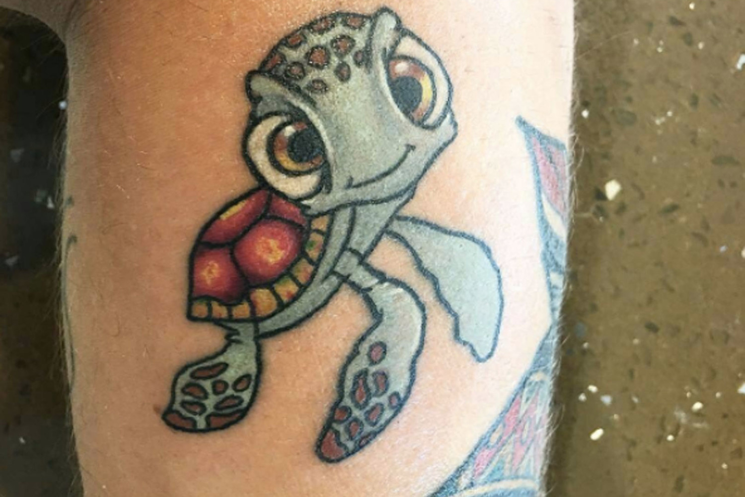Squirt  Fuzzy Tattoo