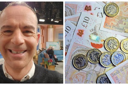 Martin Lewis on the set of This Morning / money