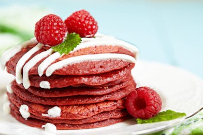 Red Velvet pancakes