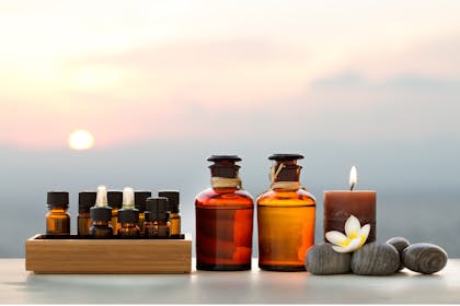 Essential oils and candles